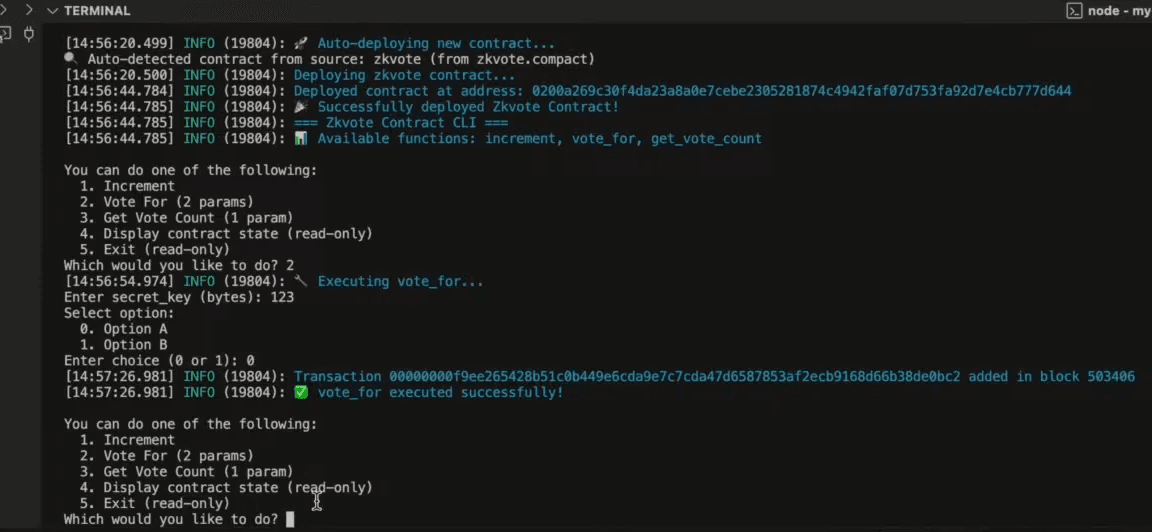 Scaffold Midnight automating DApp creation